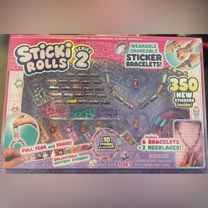 New Sky Castle Sticki Rolls Series 2 Wearable Shareable Sticker Jewelry